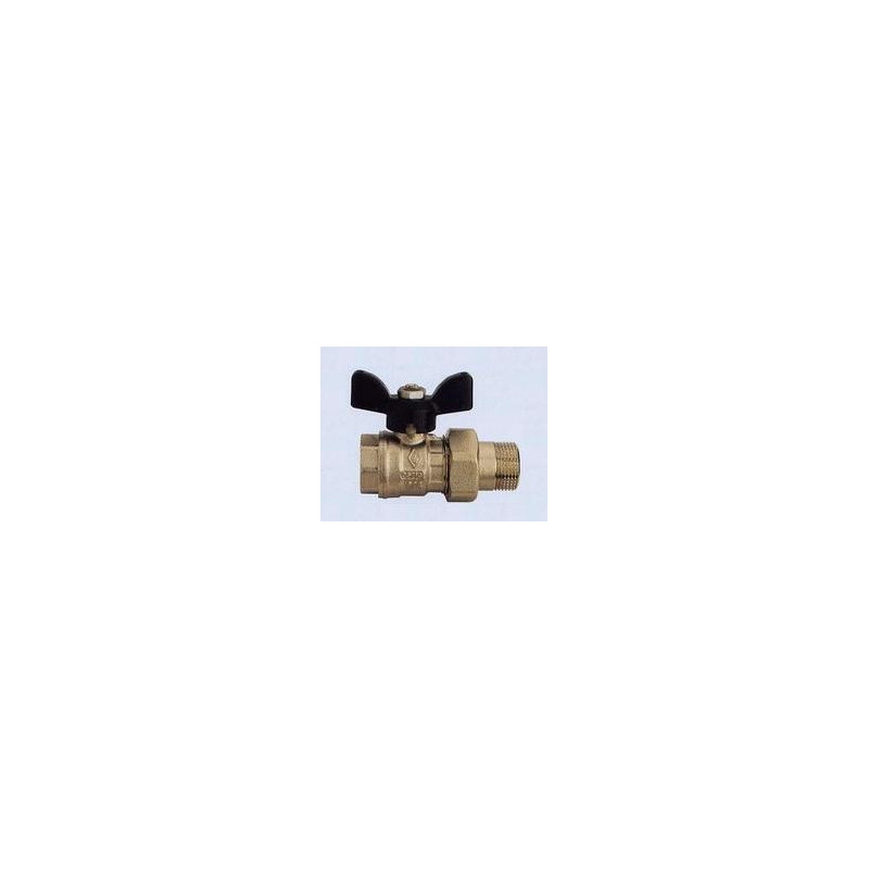 VALVOLA SFERA OTTONE PT 1"1/4x1"1/4 4604
